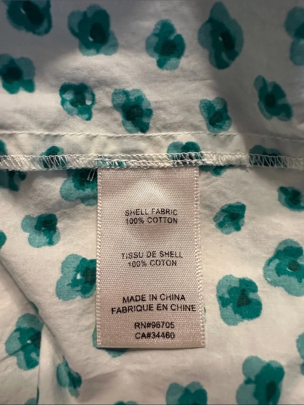 REBECCA TAYLOR Emerald Daisy Top inCream combo Size XS (k11)